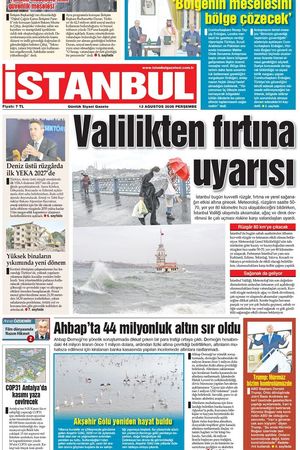 13.08.2026 tarihli 1. sayfa