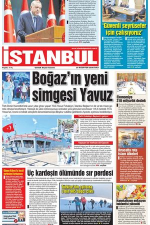 25.08.2026 tarihli 1. sayfa