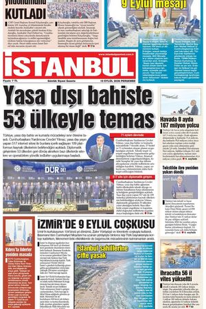 10.09.2026 tarihli 1. sayfa
