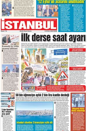 13.09.2026 tarihli 1. sayfa