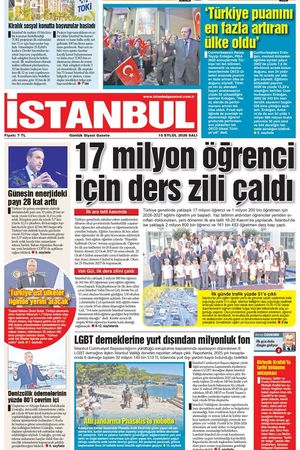 15.09.2026 tarihli 1. sayfa
