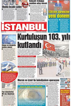 07.10.2026 tarihli 1. sayfa