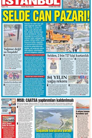 16.10.2026 tarihli 1. sayfa